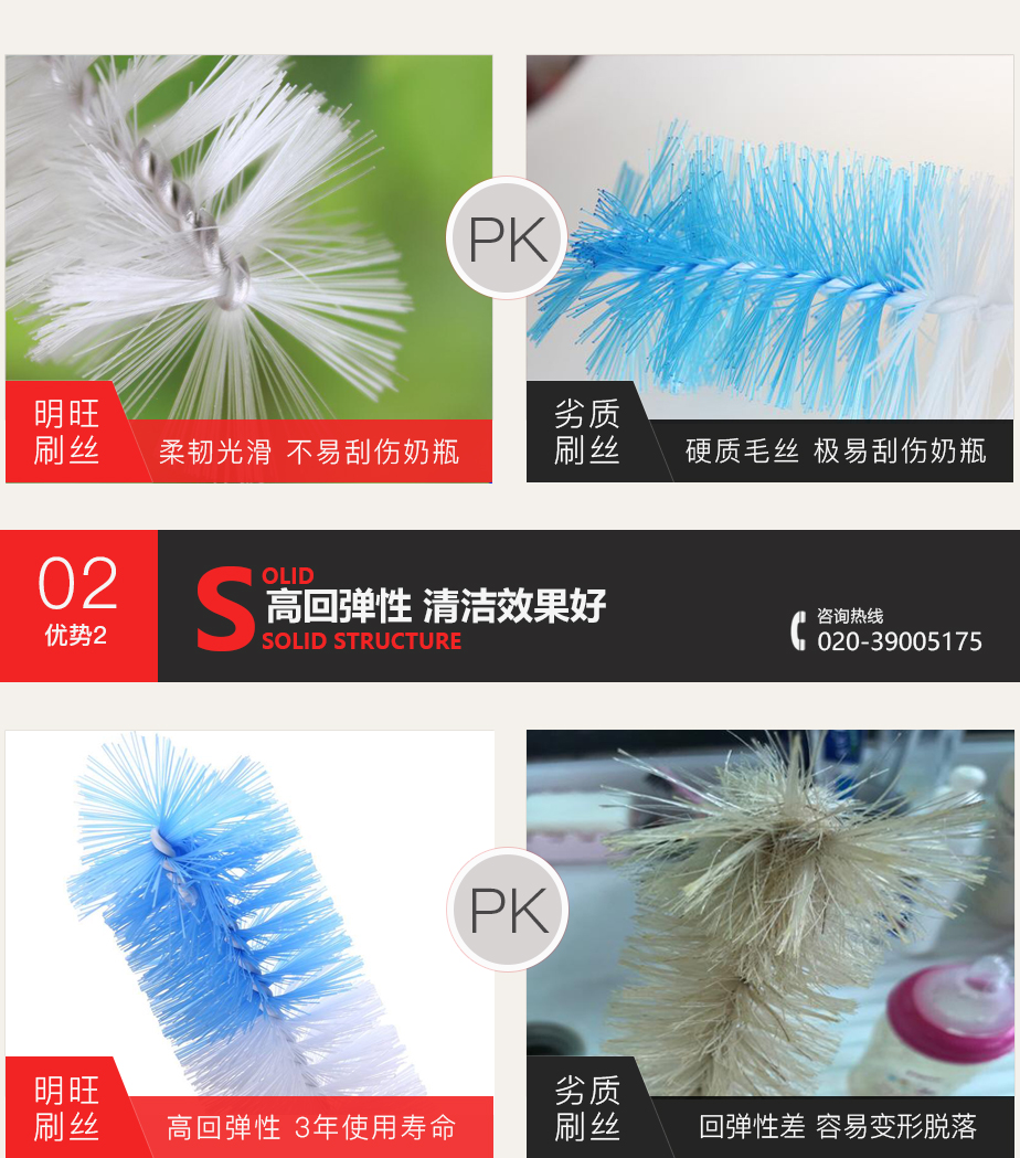 軟毛刷用的尼龍絲是什么材質(zhì)？[明旺]